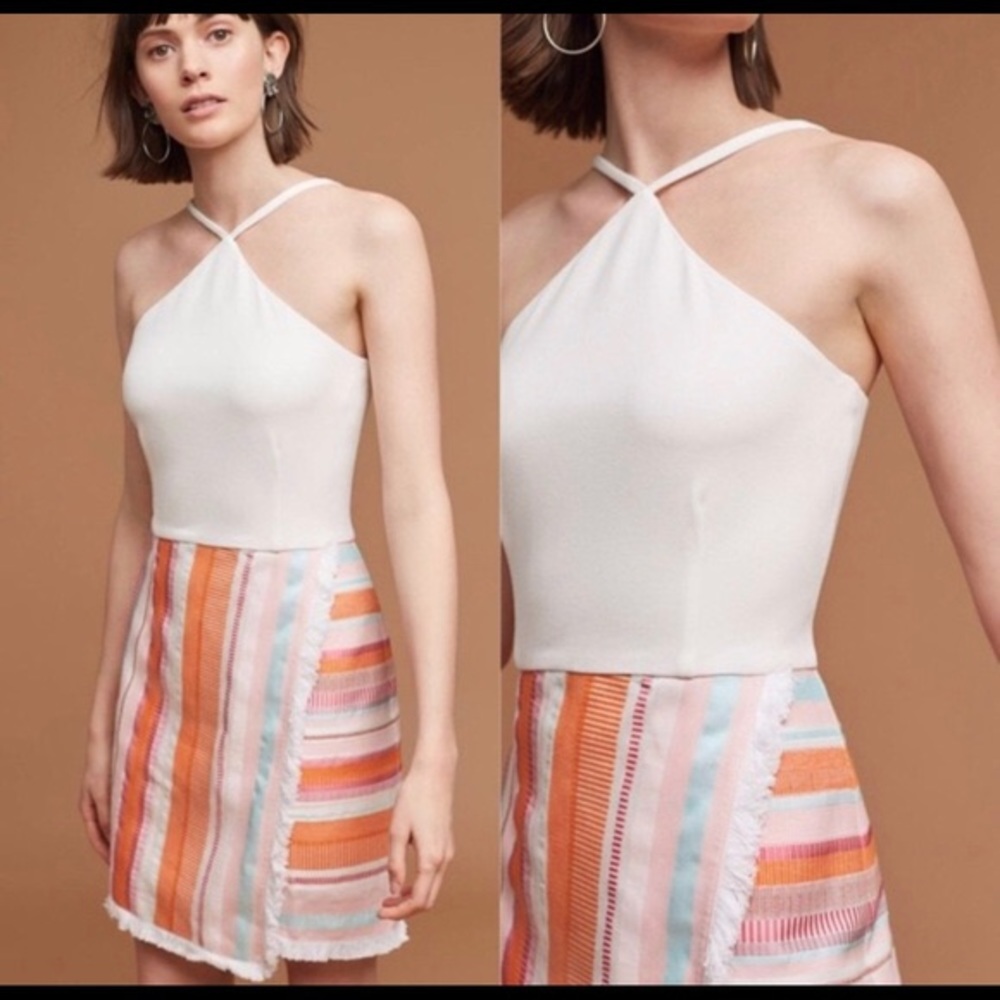 Anthropologie Kalyn Halter Dress Size 2